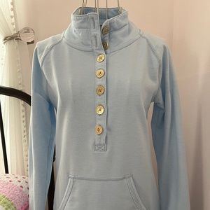 Lilly Pulitzer Captain Popover Light Blue Button Down XS